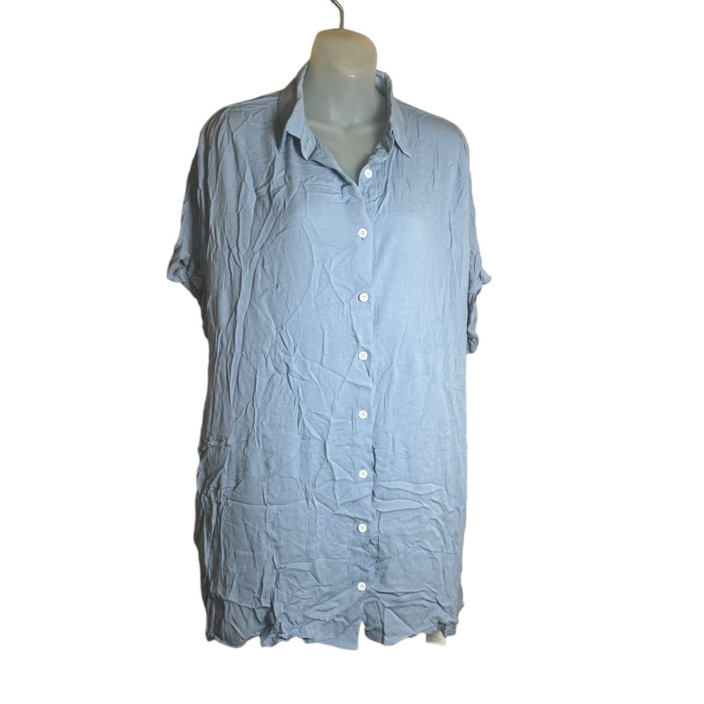 3/$20 CUPSHE Light Blue Linen Dress